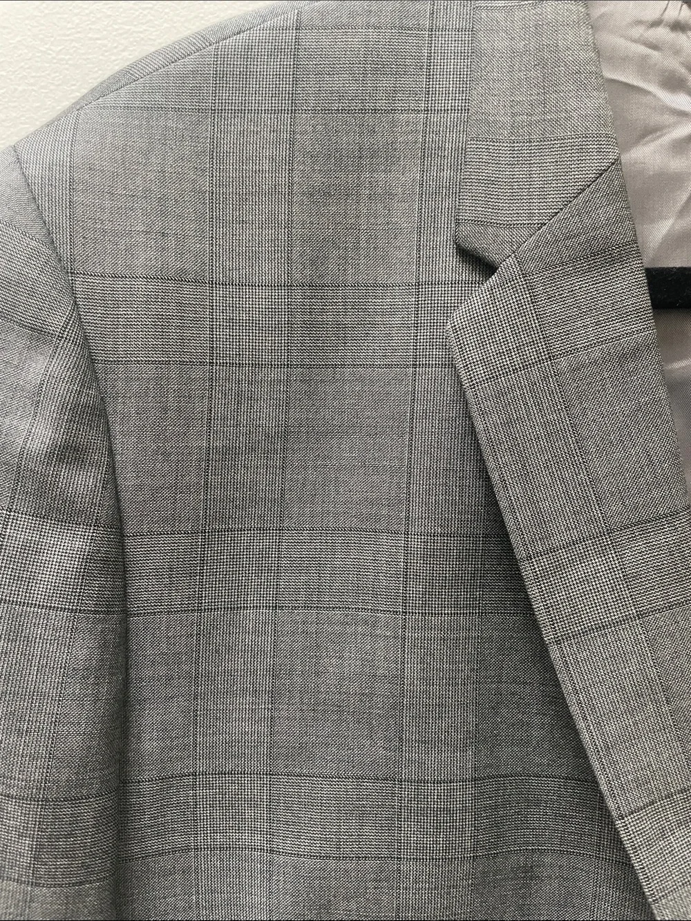 Paul Smith for Barney’s 100% Wool Grey Check Sport Coat Blazer Size 42R